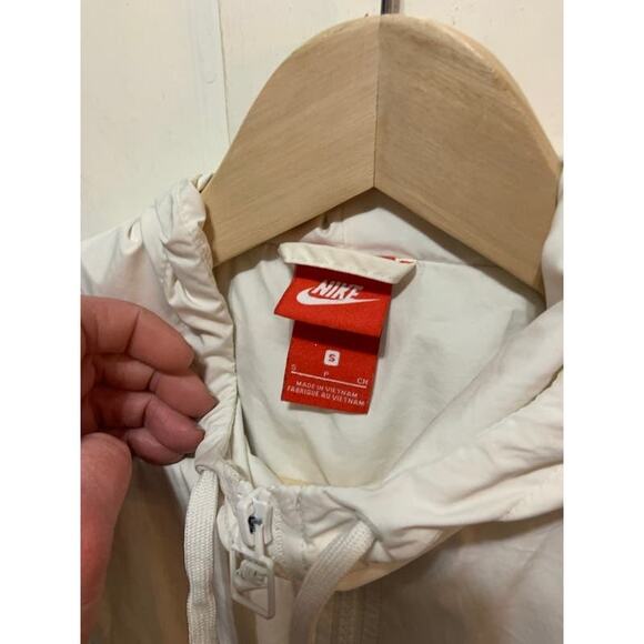 Nike windrunner jacket white Y2K women's running size small - Picture 5 of 8